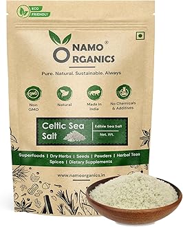 Organic Celtic Sea Salt (SEL GRIS) - 500g- Premium | Full of Mineral | 100% Natural, Hand Harvested Sea Salt