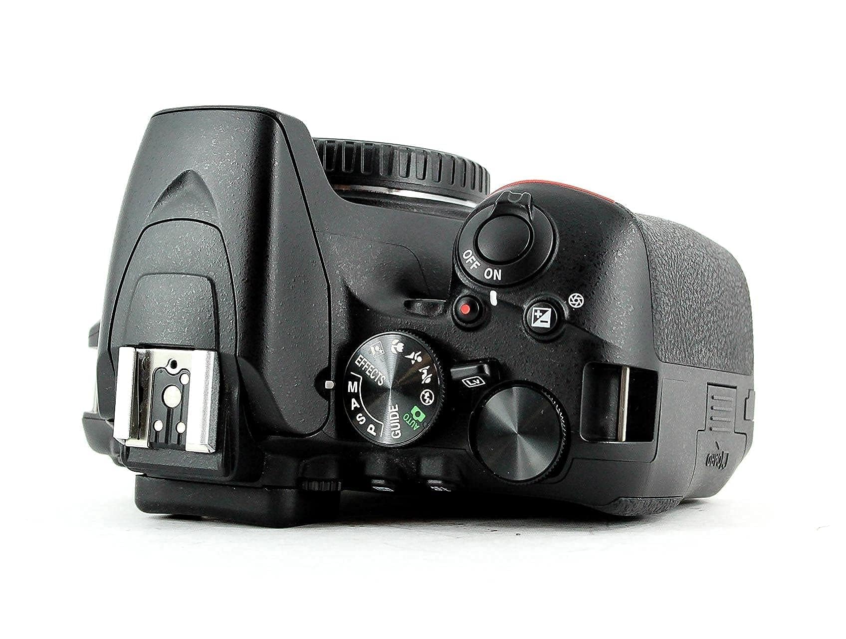 Amazon.com : Nikon VBA550K001 D3500 + AF-P DX 18–55 VR Kit - Black