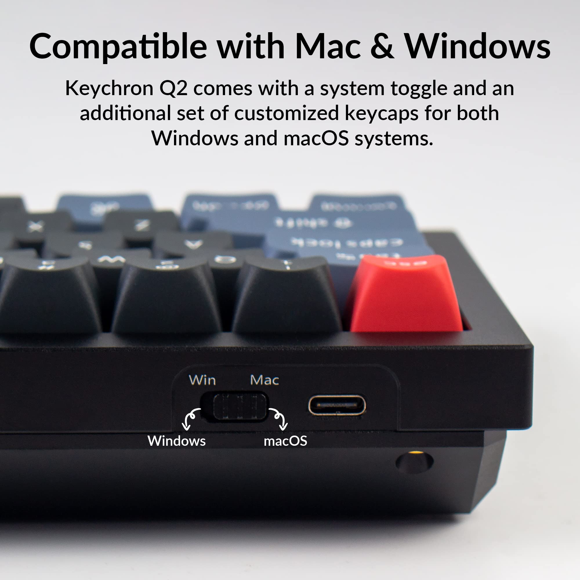 Keychron Q2 有線メカニカルキーボード & M3 ワイヤレスマウス 【公式