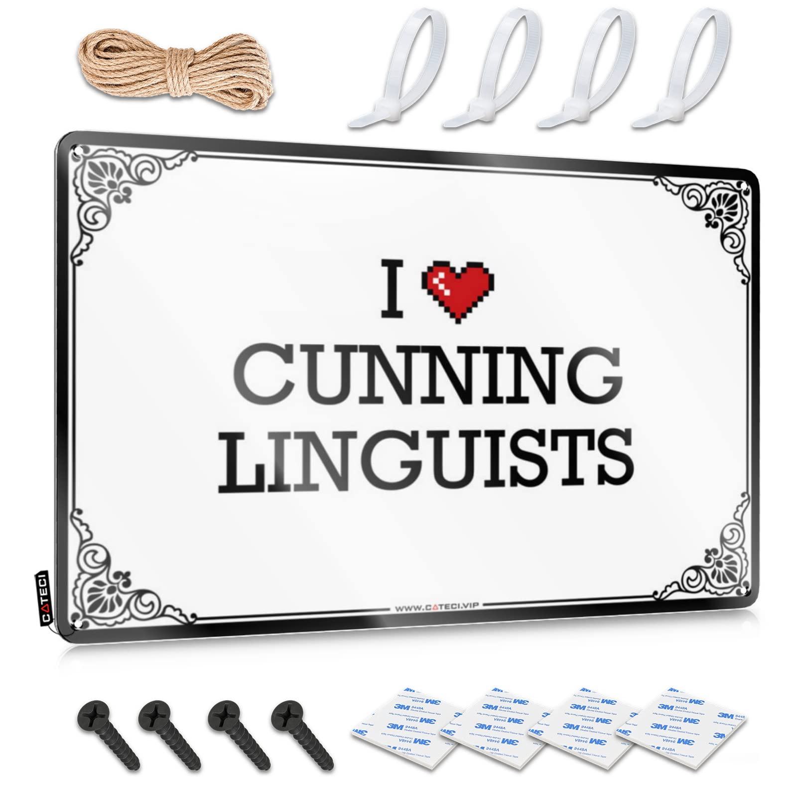 Vintage Poster Beer Accessories Ready To Hang - I Love Cunning Linguists Accessories For Pool(30X40CM)