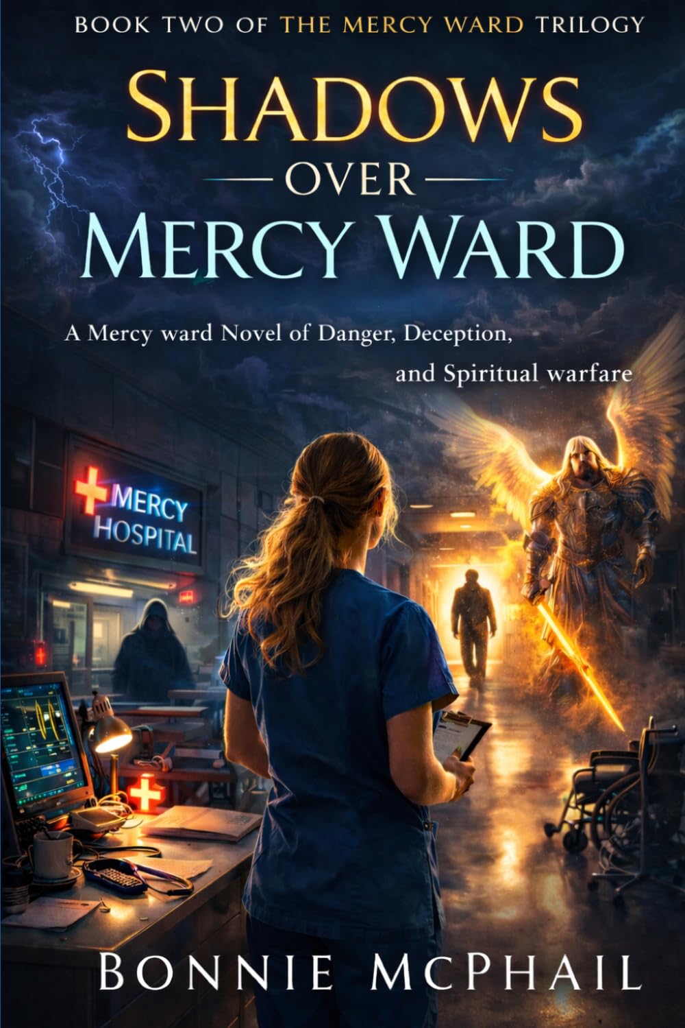 Shadows Over Mercy Ward: A Mercy Ward Novel of Faith, Courage, and Spiritual Battle (The Mercy Ward Trilogy)