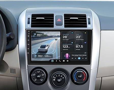 Car Radio for Toyota Corolla 2009-2013 Upgrade Android 15