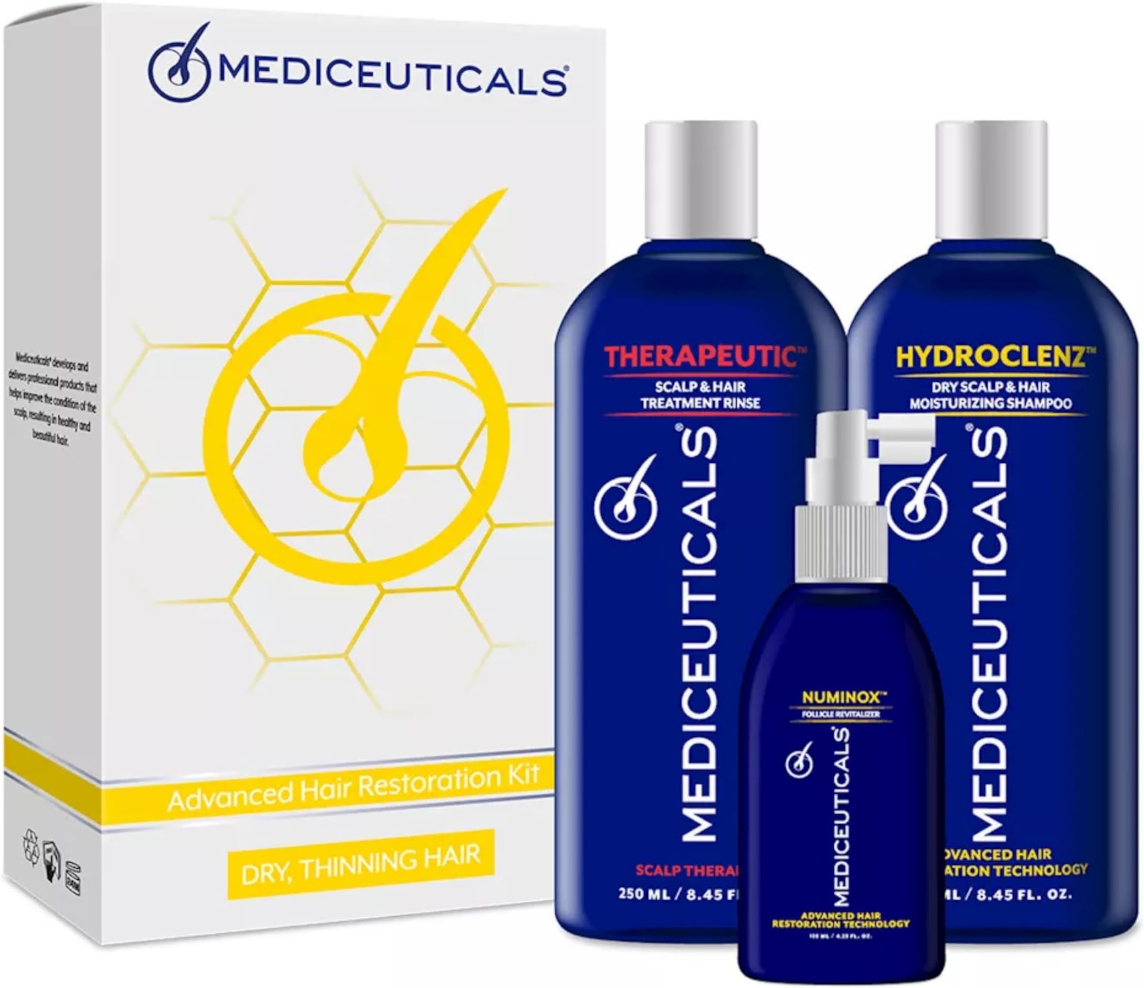 Hair Restoration Kit For Men - Fine, Thinning Hair