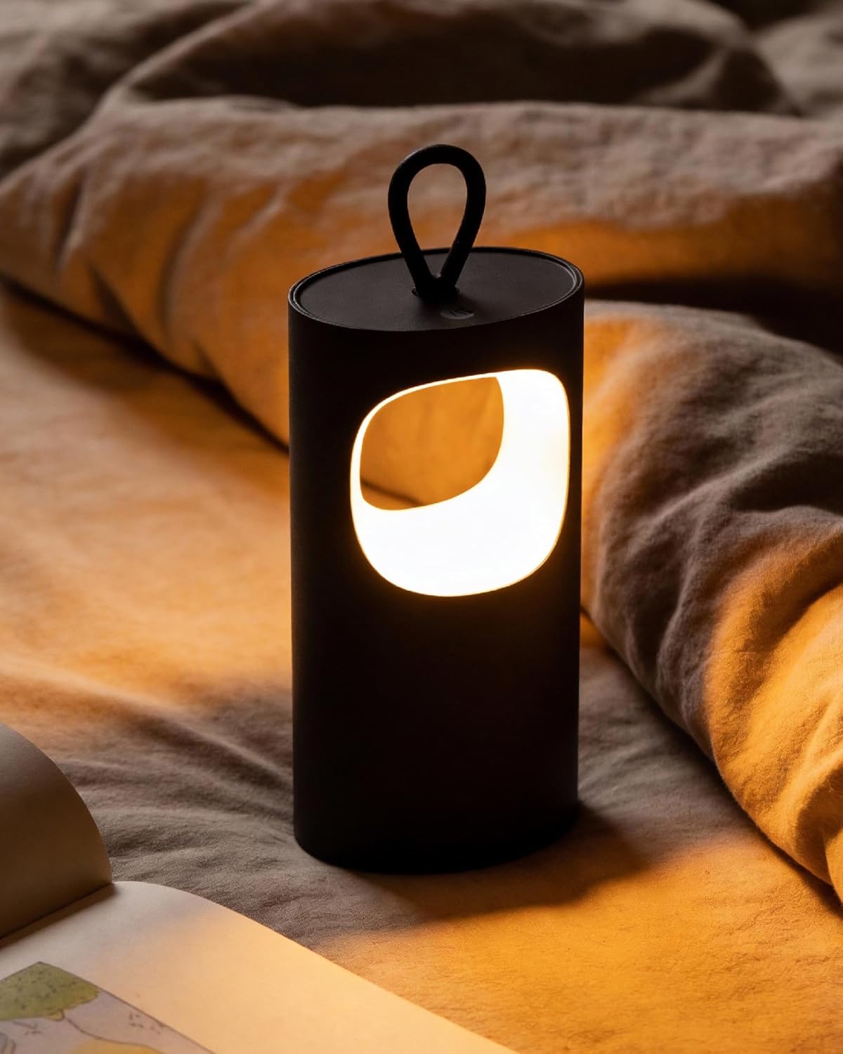 Cordless Table Lamp, Rechargeable Battery Powered Lamp with Magnetic Charging Stand, LED Touch Table Lamp for Living Room, Dining, Restaurant, Bedroom, Camping