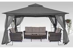 MASTERCANOPY Soft Top Gazebo: Shelter in Style and Comfort