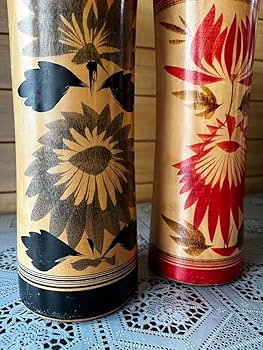 ▲こけしおまとめ 現代こけし 鳴子こけし コケシ 伝統工芸 Amazon | 2体鳴子こけし 伝統工芸 宮城 東北 日本 Japan 伝統