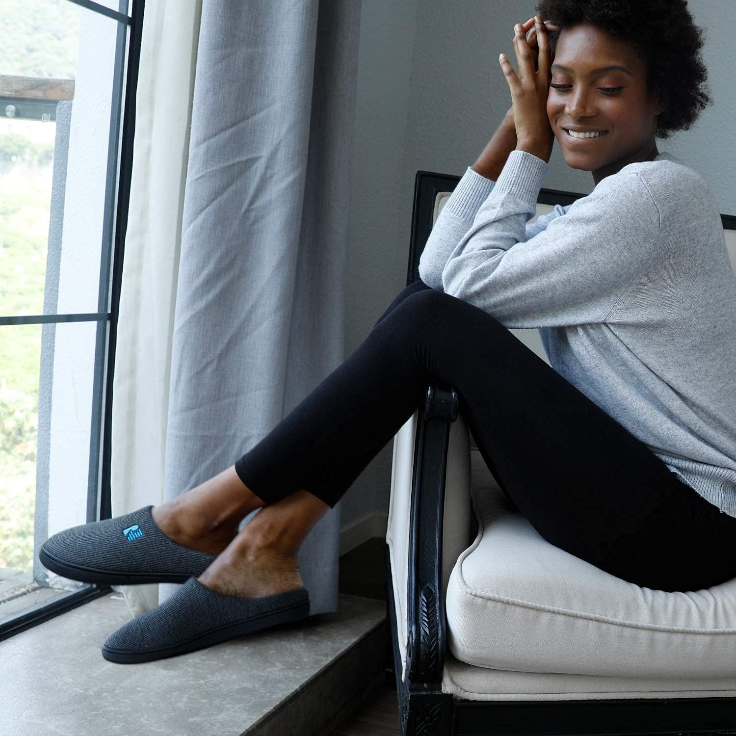  | RockDove Women's Original Two-Tone Memory Foam Slipper | Slippers