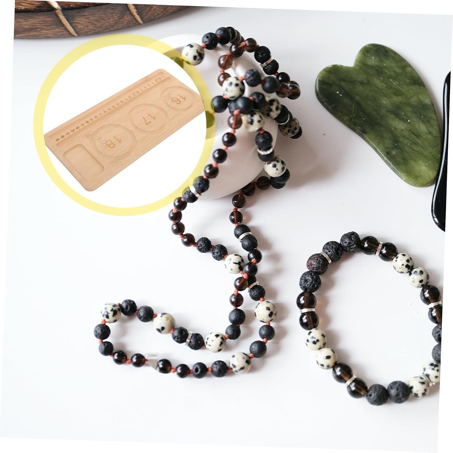 GLSTOY Jewelry Making Board Bead Design Tray Jewelry Organizer Insert Bracelet Helper
