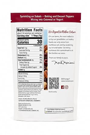 Mariani Toppers, Nuts & Cherries, 3.5 Oz (us)