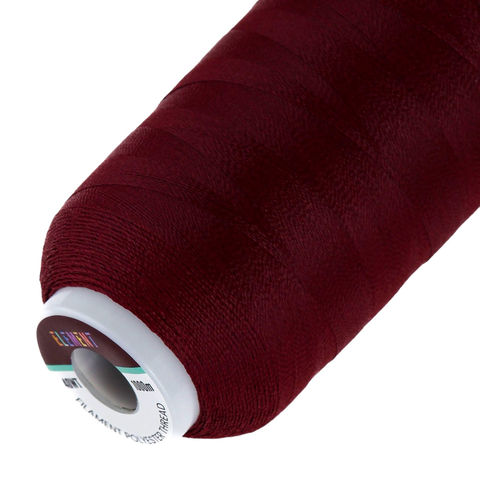 Element Thread Club 40wt Machine Embroidery Polyester Thread | 1000m (1049yd) | Matte | Burgundy
