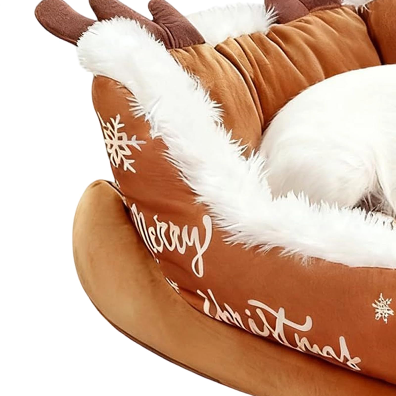 Cuccia per Cani Slitta di Natale Cuccia Natalizia Invernale | Cuccia Calda per Cani Per Proprietari Di Casa E Amanti Degli Animali Camera Da Sonno Notturno E Diurno