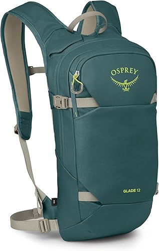 Miniatura 18 de Osprey Glade - Mochila de hidratación para esquí y snowboard - Invierno para clima frío - Depósito de agua de 2.5 L y arnés aislado Azul (Cascade