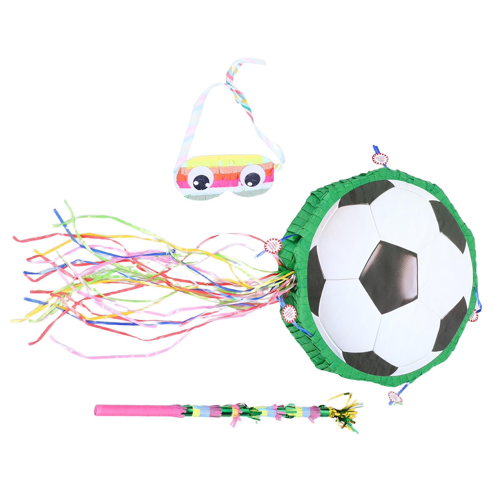 Piñata de Fútbol 1 Juego de Papel para Fiestas Infantiles