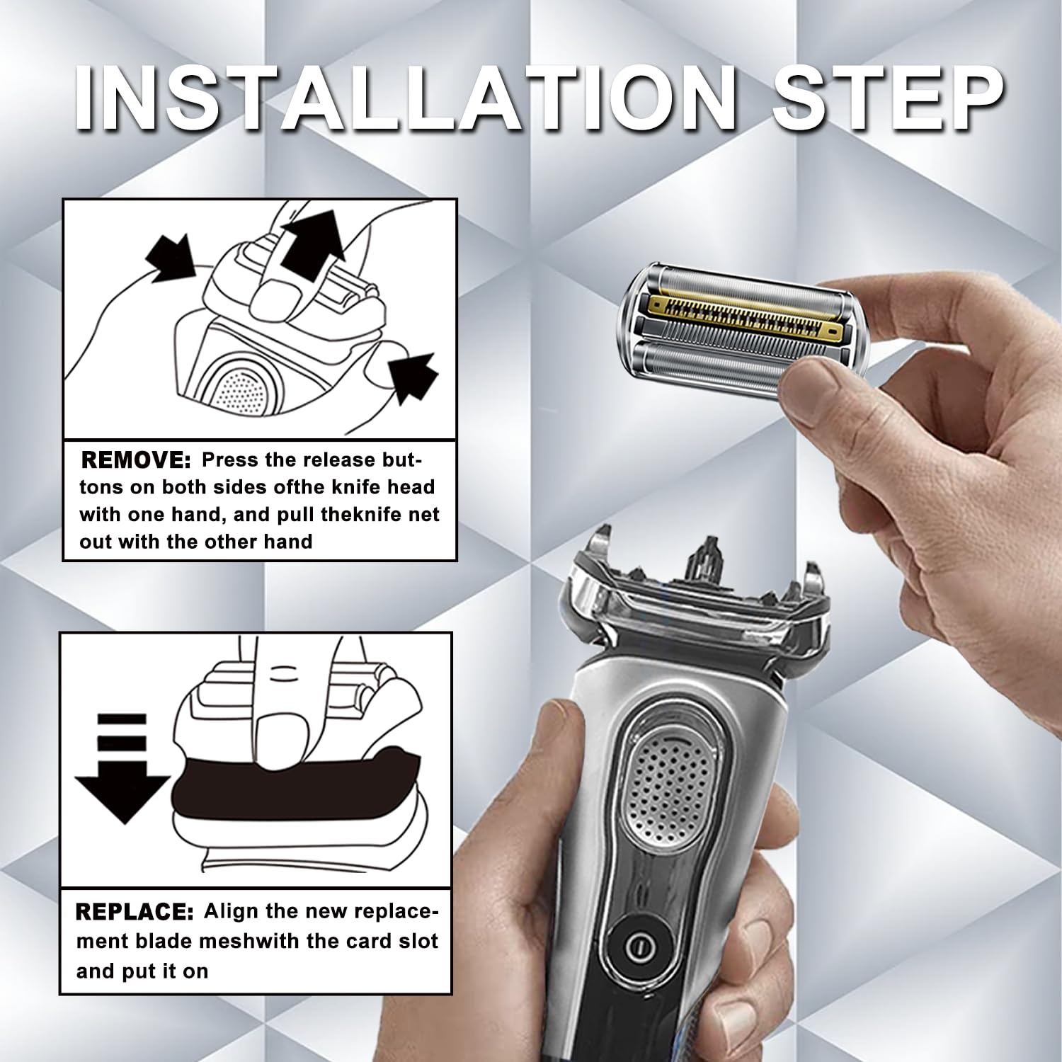 Amazon.com: Series 9 94M Electric Shaver Head Replacement Part 94M