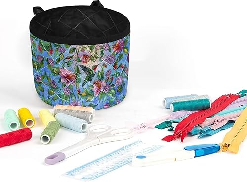 Miniatura 114 de Tapetes para máquina de coser de girasol y colibrí para mesa con bolsillos, para máquinas de coser de Acción de Gracias, alfombrillas para reducir