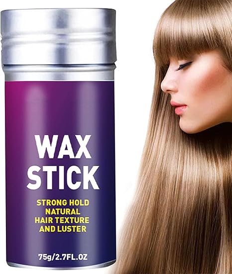 Amazon Co Jp 2 Pcs ヘアワックススティック 女性用ヘア ポマード スティック 女性用ヘアスタイリングアクセサリー 女の子用ロングヘアバームスティック Homechen ビューティー