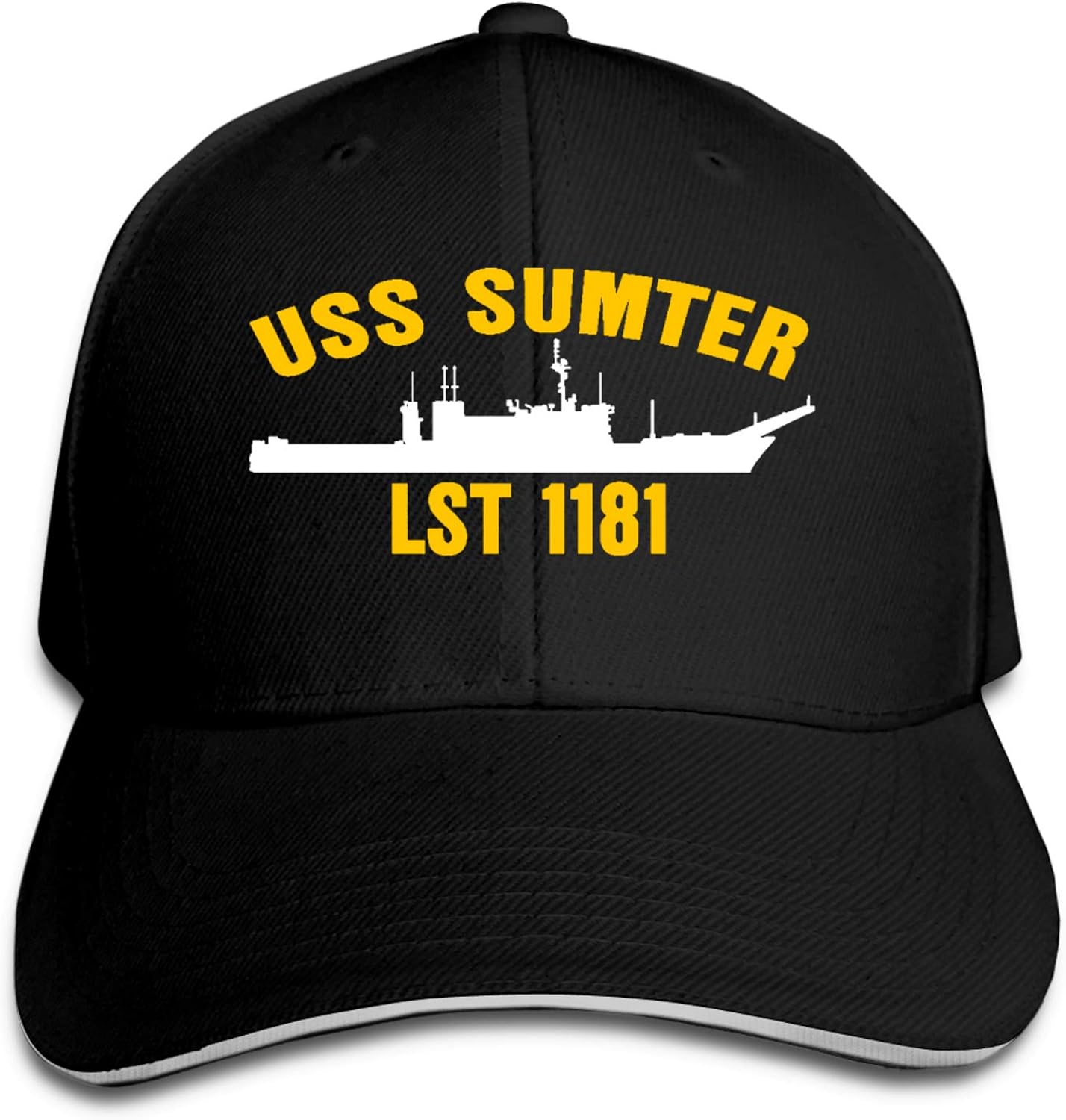 USS Sumter Lst 1181 Baseball Caps Adjustable Sandwich Caps Sandwich