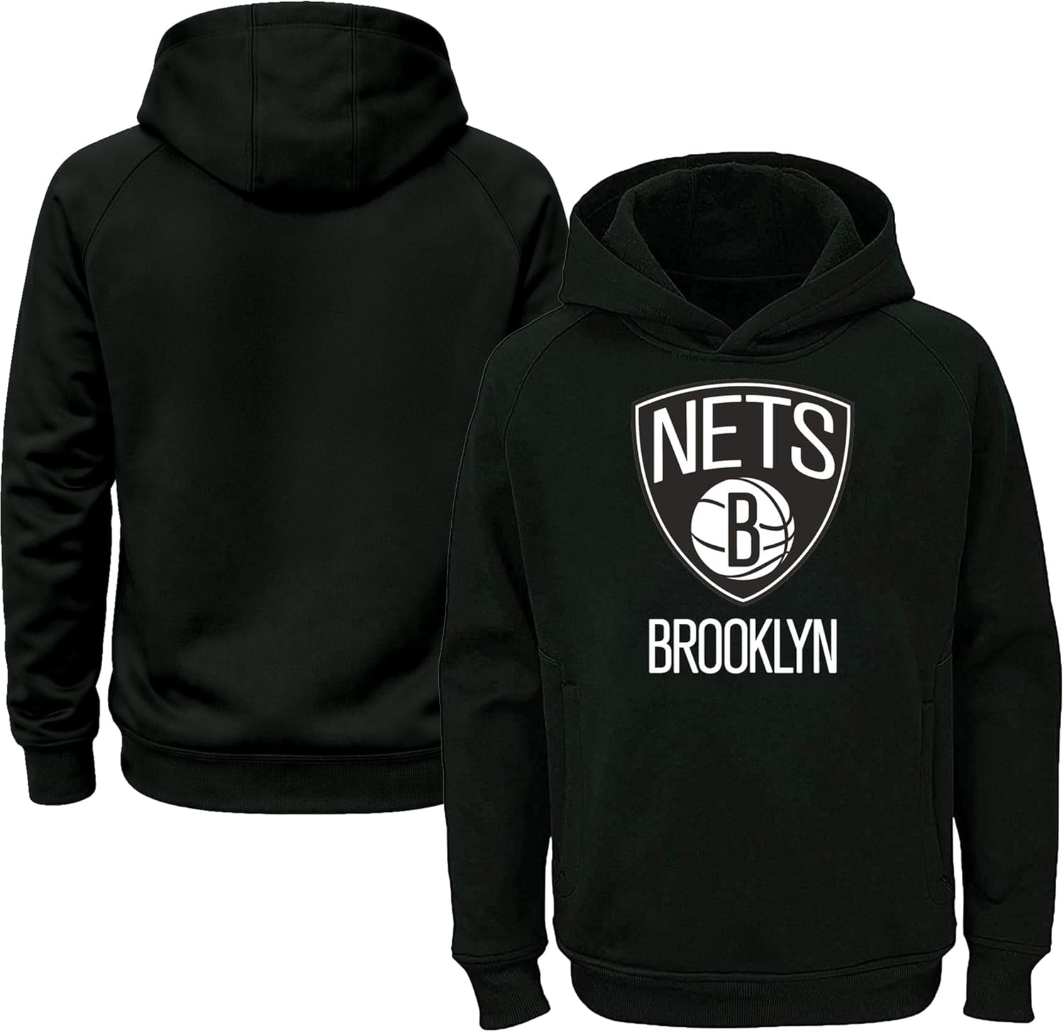 Outerstuff NBA Kids Youth 8-20 Team Color Alternate Polyester Performance Primary Logo Pullover Sweater Sweatshirt Hoodie - Image 2