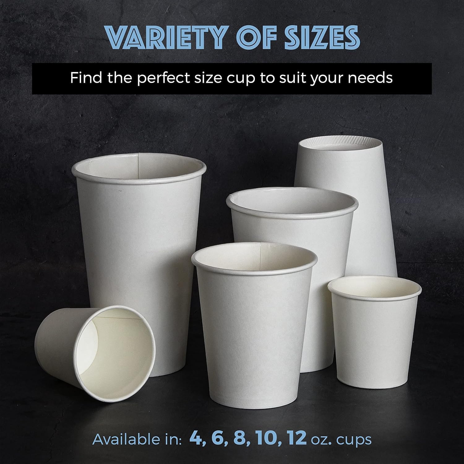 NYHI 3 oz. 1620 Count White Small Disposable Mini Bathroom Paper Cups, Premium Mouthwash Cups Eco-Friendly and Versatile