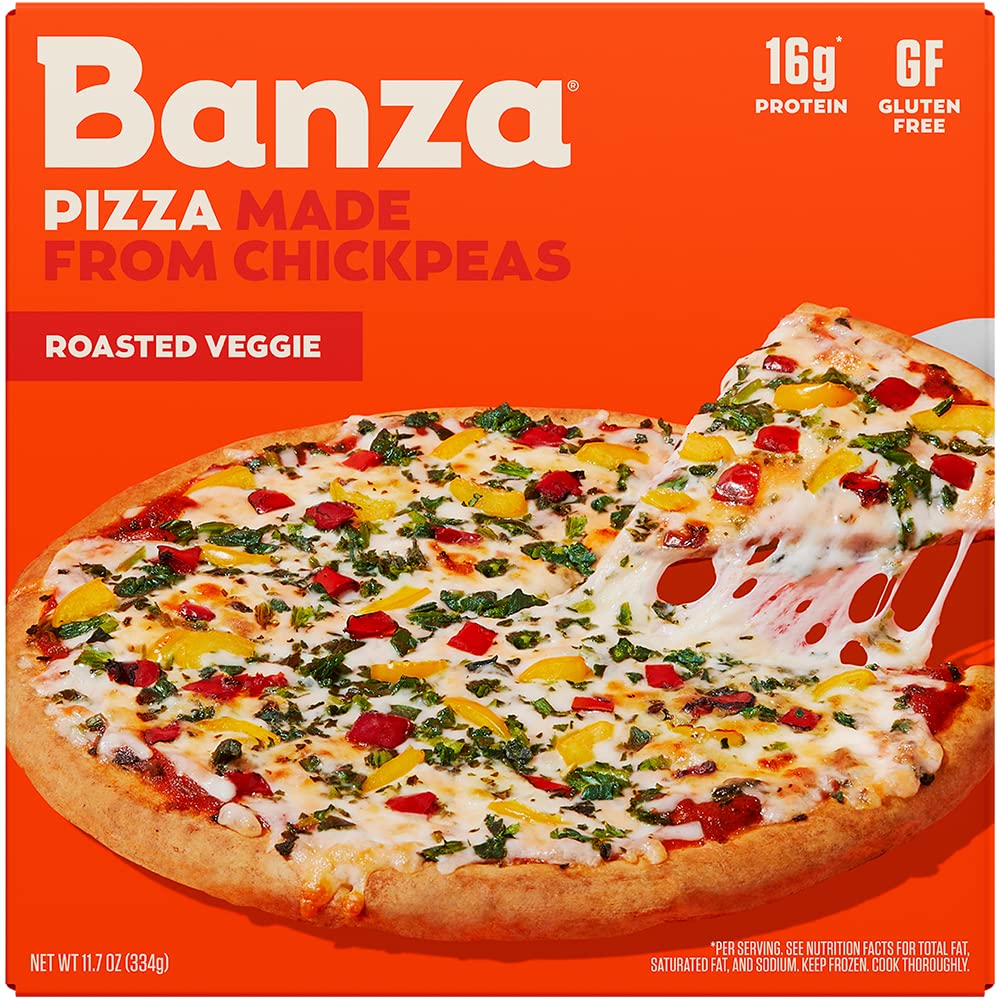 Banza Chickpea Crust Roasted Veggie Pizza, 11.7oz