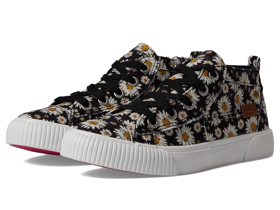 Blowfish Malibu Kids Craisy-K (Little Kid/Big Kid) (Geo Black Daisies for Days) Girl's Shoes INTERNATIONAL SHIPPING