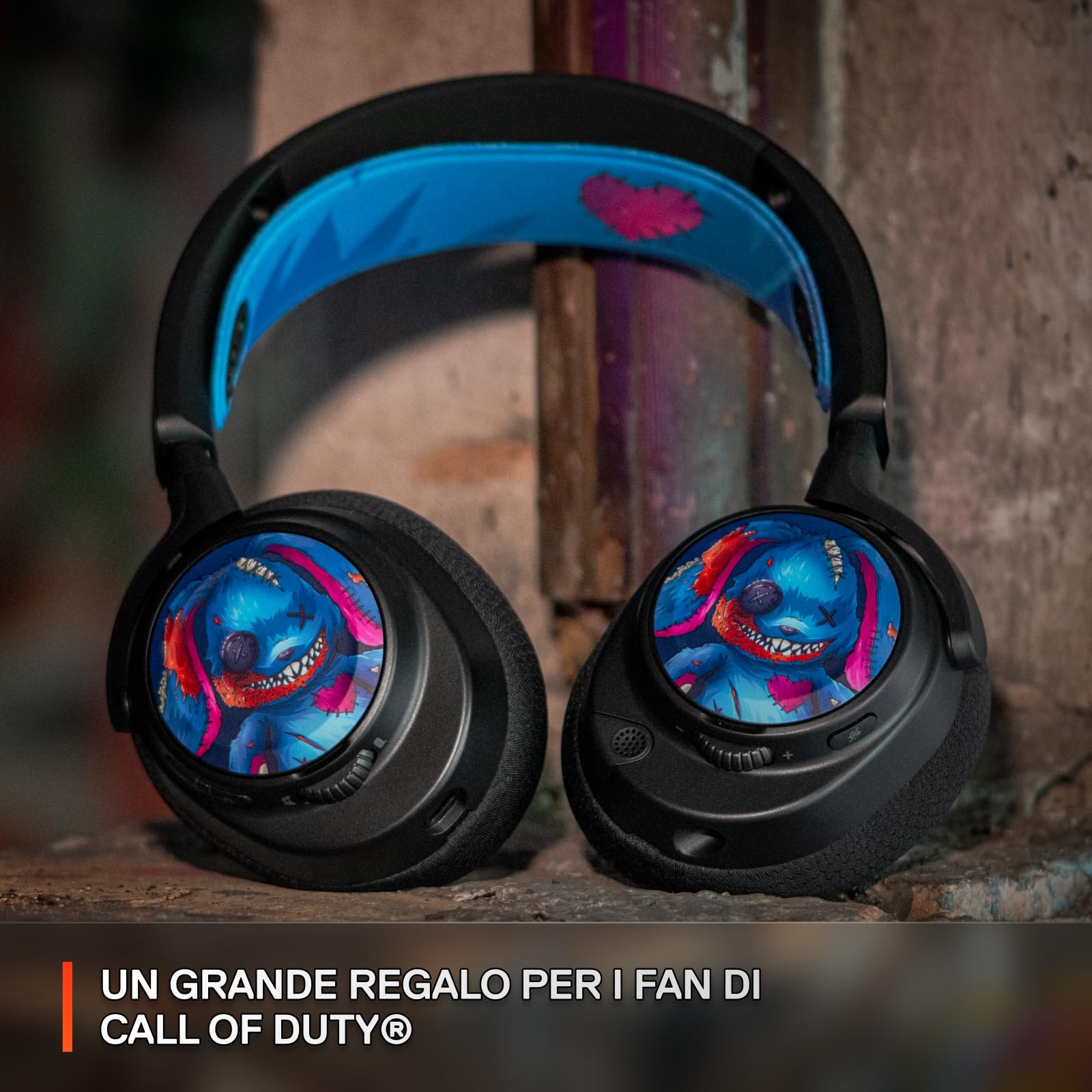 SteelSeries Arctis Nova Booster Pack - Call of Duty® Mister Peeks Edition - Accessorio per cuffie da gaming - Personalizzazione con piastre altoparlanti esclusive - Edizione limitata da collezione