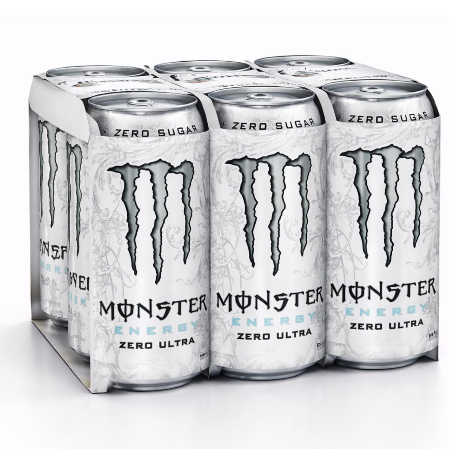 Monster Energy Zero Ultra White Drink (Pack of 6) 500ml By COUGAR | Zero Sugar Refreshing Energy Beverage | Light Flavor with Smooth Taste | Carbonated Energy Drink for Focus & Performance | Ready to Drink Can for Daily Boost – (Imported-USA)-image-28