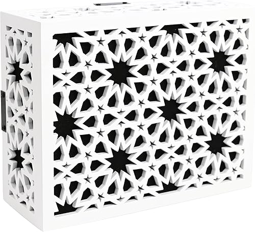 GRAUES - Cubierta para timbre de puerta de diseño moderno decorativo, solo caja de madera (7.75 x 6 x 2.75 pulgadas)