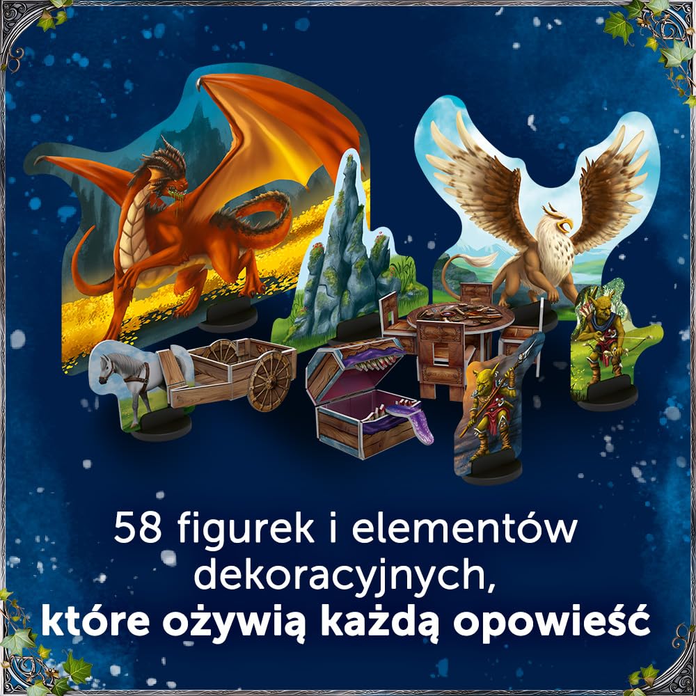 Trefl - Brick Trick RPG, Forgotten Legacy - Zestaw do Tworzenia Własnej Planszy, dla Dorosłych i Nastolatków od 14 lat