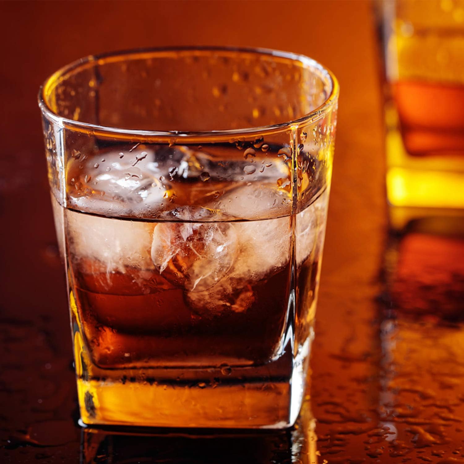 QAPPDA Heavy Base Whiskey Glasses, 8 oz Set of 12, Premium Quality Glass, Classic Design, Ideal for Whiskey, Vodka, Tequila, Cocktails, Great Gift Set - Image 7