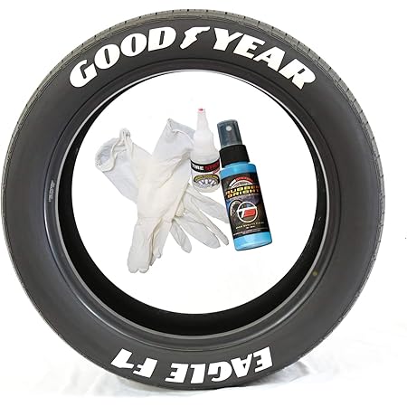 Amazon Com Tire Stickers Goodyear Eagle F1 Diy Permanent Rubber Tire Lettering Kit With Glue 2oz Touch Up Cleaner 14 16 Inch Wheels 1 25 Inches White 8 Pack Automotive Amazon Com Tire Stickers Goodyear Eagle F1 Diy Permanent Rubber Tire Lettering Kit With Glue 2oz Touch Up Cleaner 14 16 Inch Wheels 1 25 Inches White 8 Pack Automotive