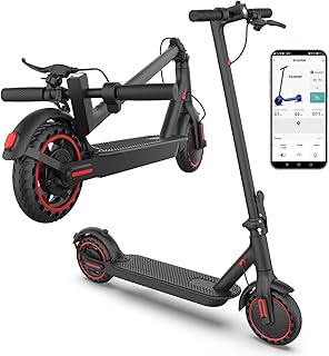 8,5 Zoll Elektroroller, 3 Geschwindigkeitsmodi, 10,4 Ah Klasse A Akku, 35 km Reichweite & 120 kg Tragkraft