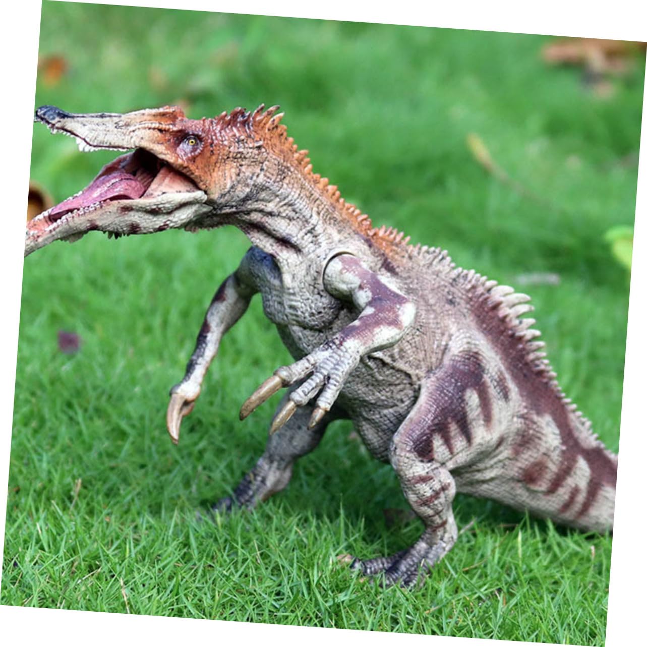 SUPVOX Figura Dinosauro Realistica in Plastica Marrone per Bambini | 1 Pezzo, Regalo Compleanno, Decorazione da Collezione, Design Simulato Stabile