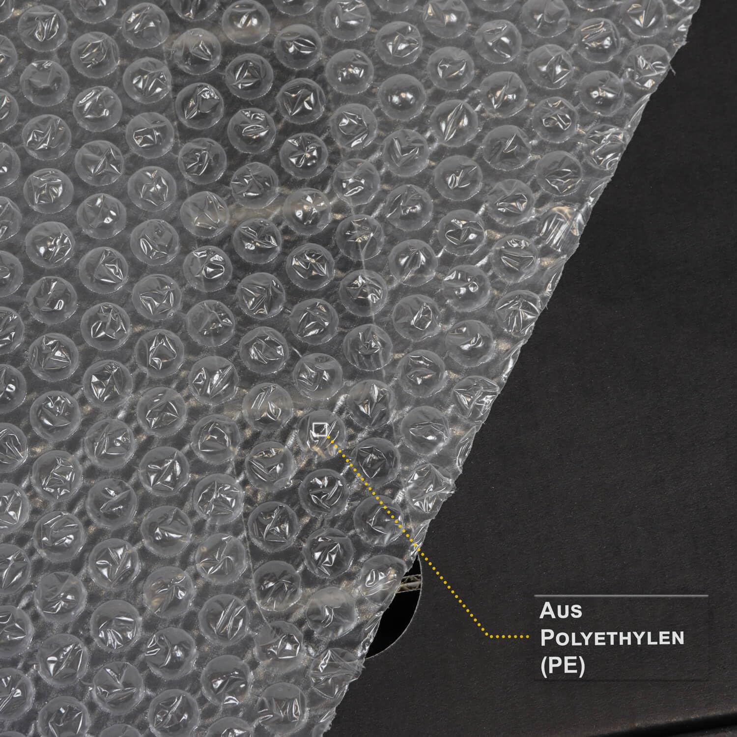 smiley pack 1 Rolle Luftpolsterfolie Breite 0,75 x 100 m Bubble Wrap Polsterfolie Fläche 75 qm Dicke 60 my Bläschenfolie Noppenfolie Einpackfolie Blisterfolie Luftpolster Verpackungsmaterial