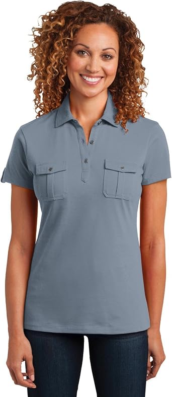 Jersey Double Pocket Polo at Amazon 