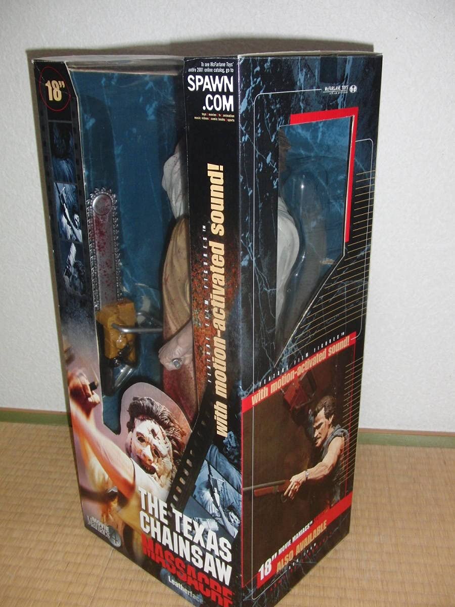 ムービーマニアックス 18インチ レザーフェイス 悪魔のいけにえ