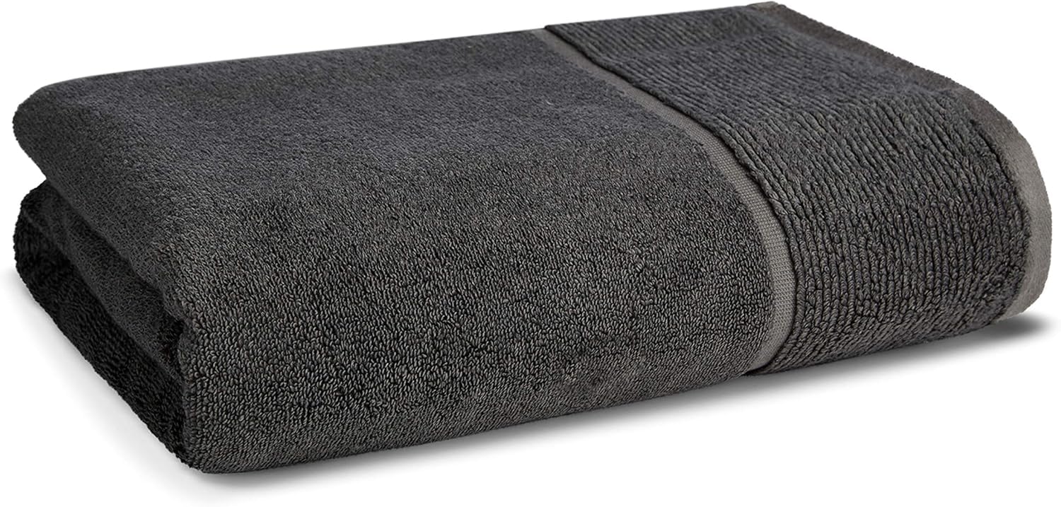Panda Urban Grey Panda® Bamboo Towel | Soft & Fluffy Organic Bamboo & Cotton | Super Absorbent & Quick Drying | Perfect For Sensitive Skin (, Bath Towel)