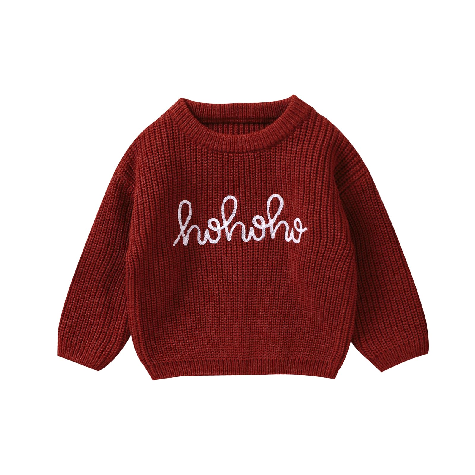 LSFYSZD Toddler Baby Girls Boys Halloween Pumpkin Sweaters Long Sleeve Crew Neck Winter Warm Knitwear Pullover Jumpers Top — view 162