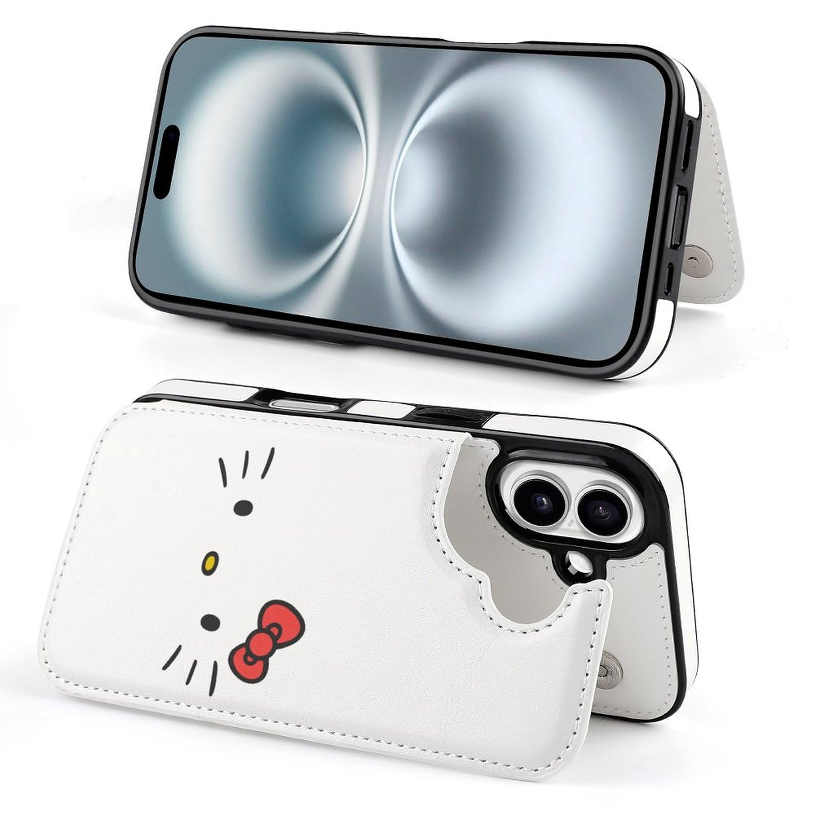 Amazon.co.jp: iPhone 16ケース 手帳型 ハローキティ Iphone16 カバー