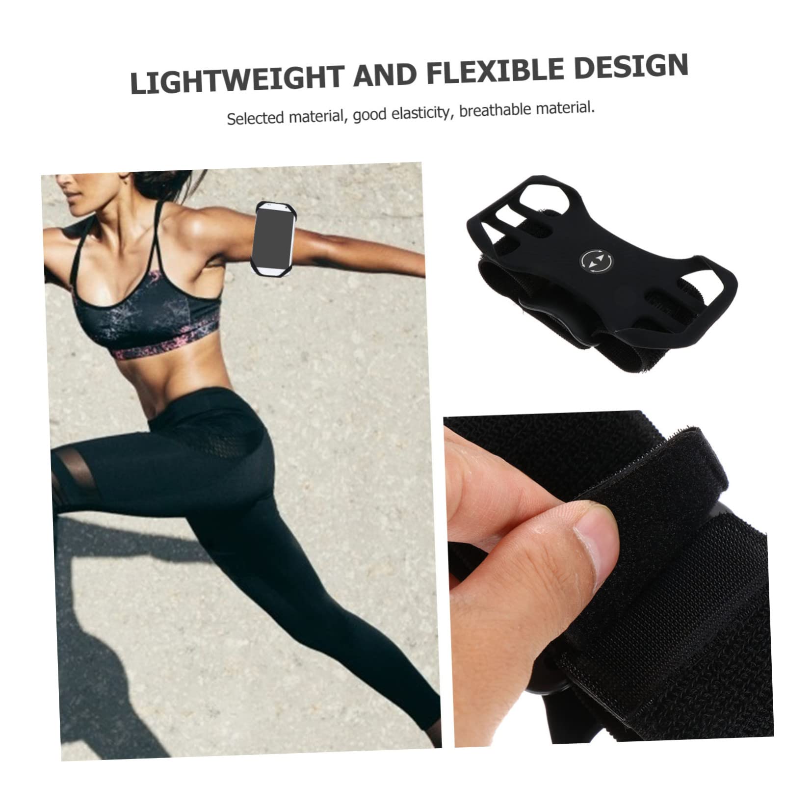 Angoily 3juegos Funda Deportiva para Teléfono Móvil Desmontable para Correr Bolsa De Mano para Deportes Al Aire para Ejercicio y Running