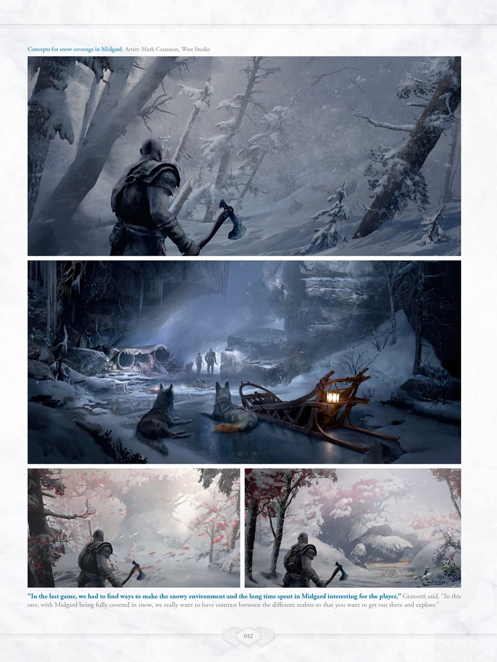ISBN Art of God of War Ragnarök : Deluxe Edition livre Art & design Anglais Couverture rigide 240 pages