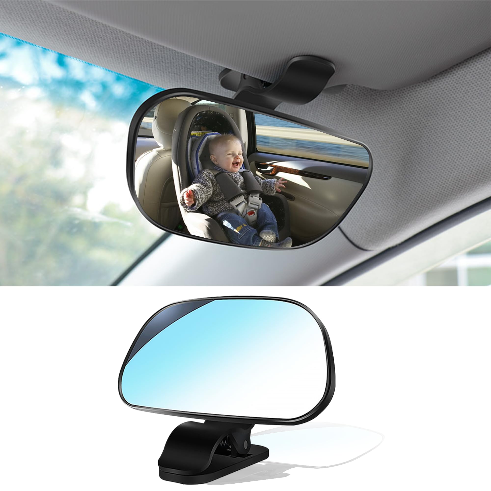 Backseat Mirror Baby Car Mirror With Suction Cups Baby Car