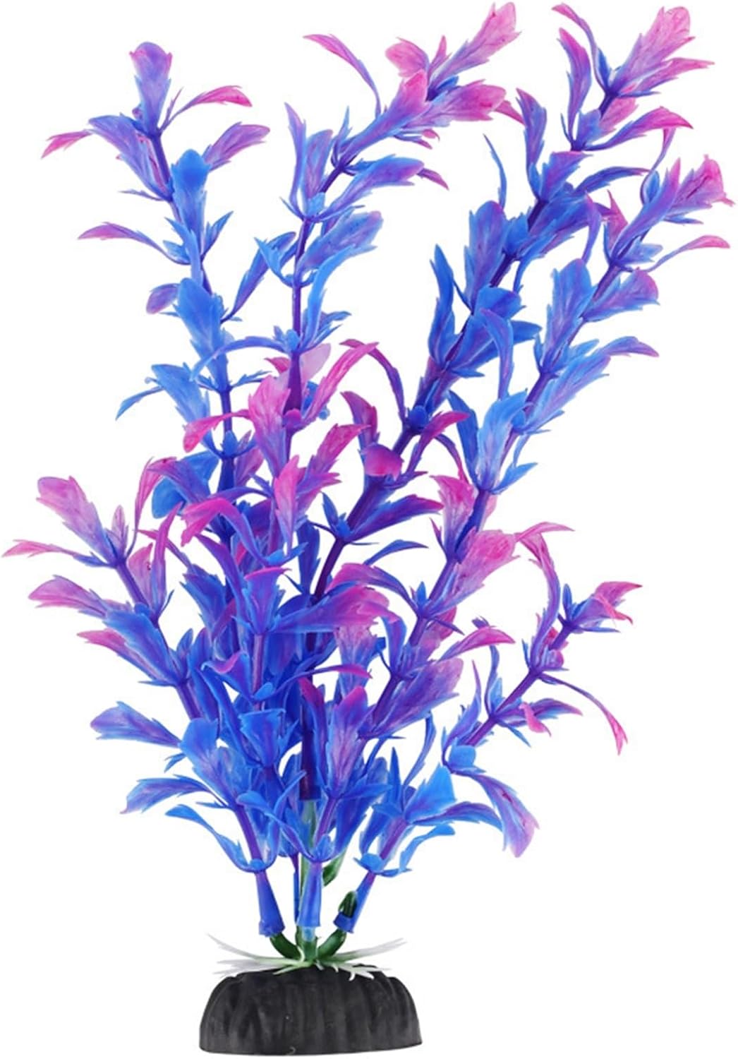 Funny Sea Grass Flowers Aquarium Fish Tank Decorations Fish Hideout Cave Ornaments Aquarium Decor(7.7Hx11.8W)