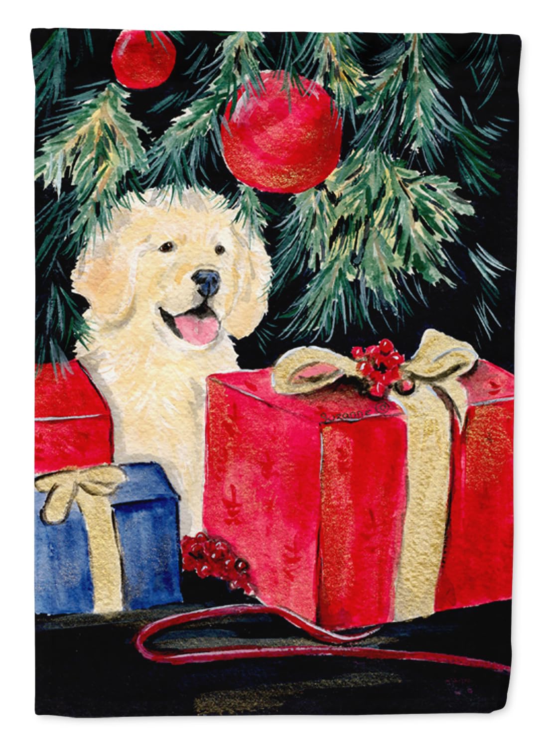 Golden Retriever Flag Garden Size cadeau idéal pour passionnés