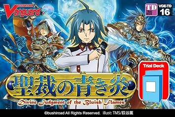 Cardfight Vanguard Divine Judgement of The Bluish Flames Deck