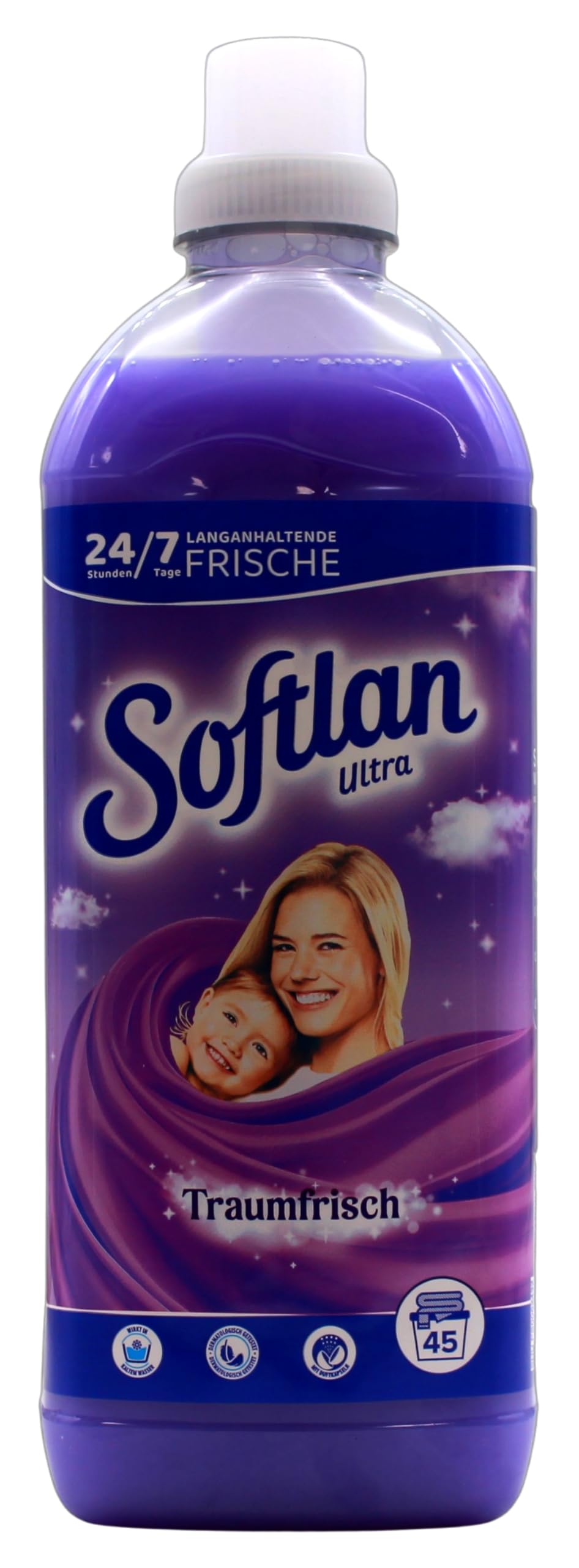 Softlan Ultra Traumfrisch Weichspüler, 12er Pack (12 x 1 l)