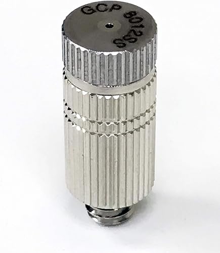 Canpump Boquillas de nebulización de acero inoxidable - Rosca 1024, antigoteo (0.4mm0.016")