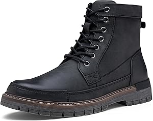 Jousen Men's Casual Motorcycle Boots