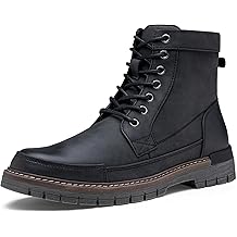 Mens Boots Casual Motorcycle Boot for Men Chukka Zipper Combat Botas Para Hombre Fashion