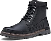 Mens Boots Casual Motorcycle Boot for Men Chukka Zipper Combat Botas Para Hombre Fashion